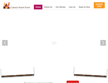 Tablet Screenshot of carmenpampafund.org